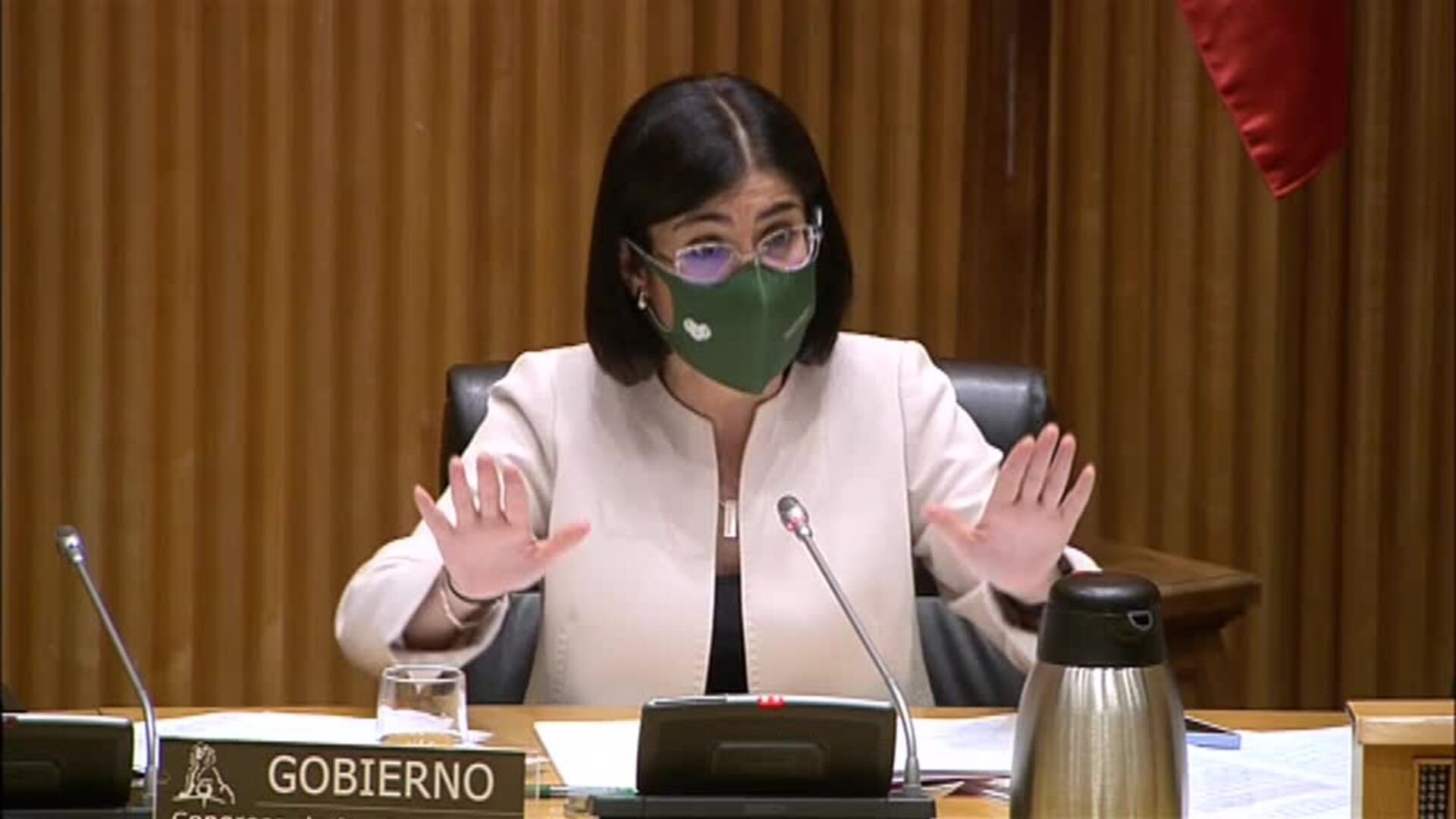 Darias llama a la &quot;tranquilidad&quot; tras la suspensión de la vacuna de AstraZeneca en algunos países europeos