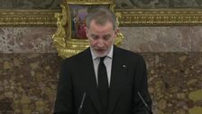 "No es verdad que todo valga", dice el rey Felipe frente a los tiempos de incertidumbre