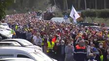 La agónica lucha de los trabajadores de Alcoa ante el cierre en San Cibrao