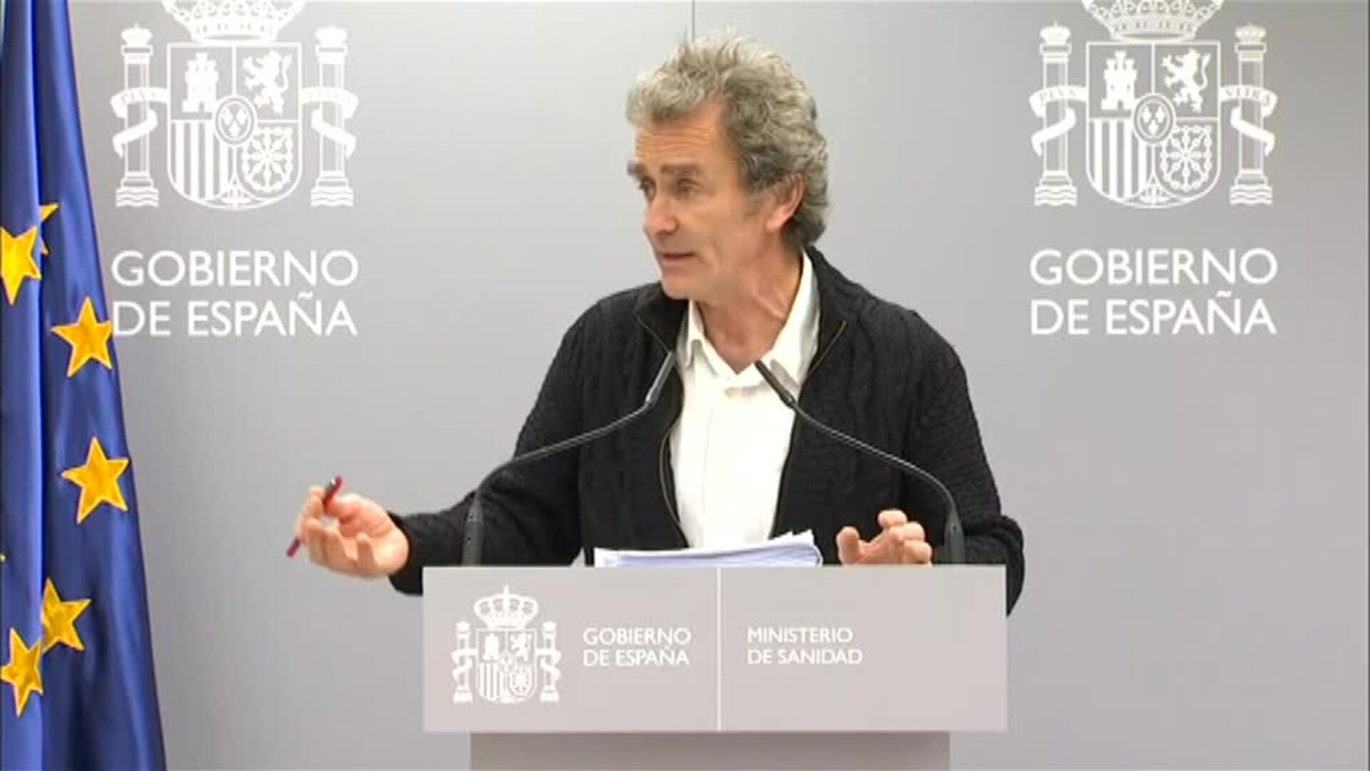 Fernando Simón: &quot;Tres niños han dado positivo por coronavirus&quot;