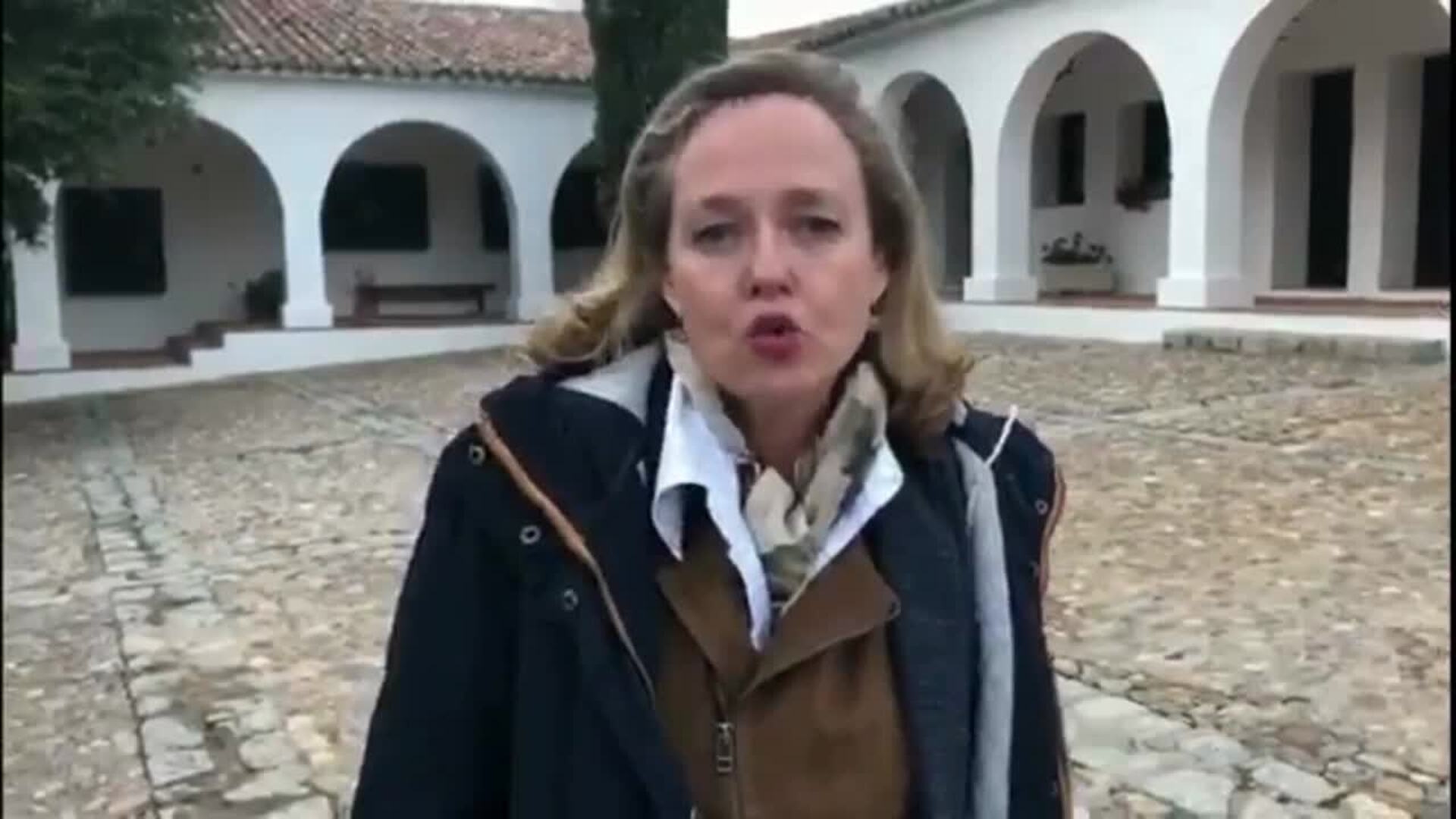 Calviño destaca la base &quot;sólida y estable&quot; de la economía española