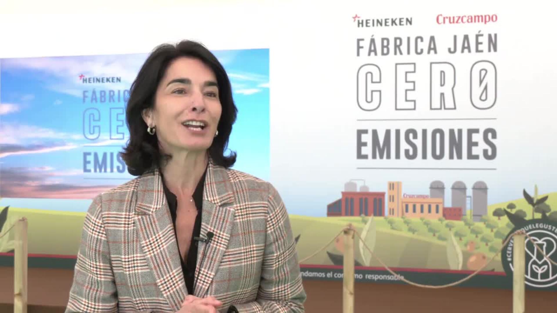 Planta Heineken en Jaén, primera de España en emisiones cero en fabricación de cerveza