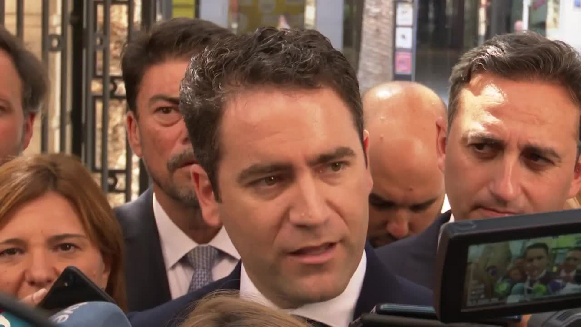 García Egea: &quot;Hoy es un buen día para Murcia&quot;