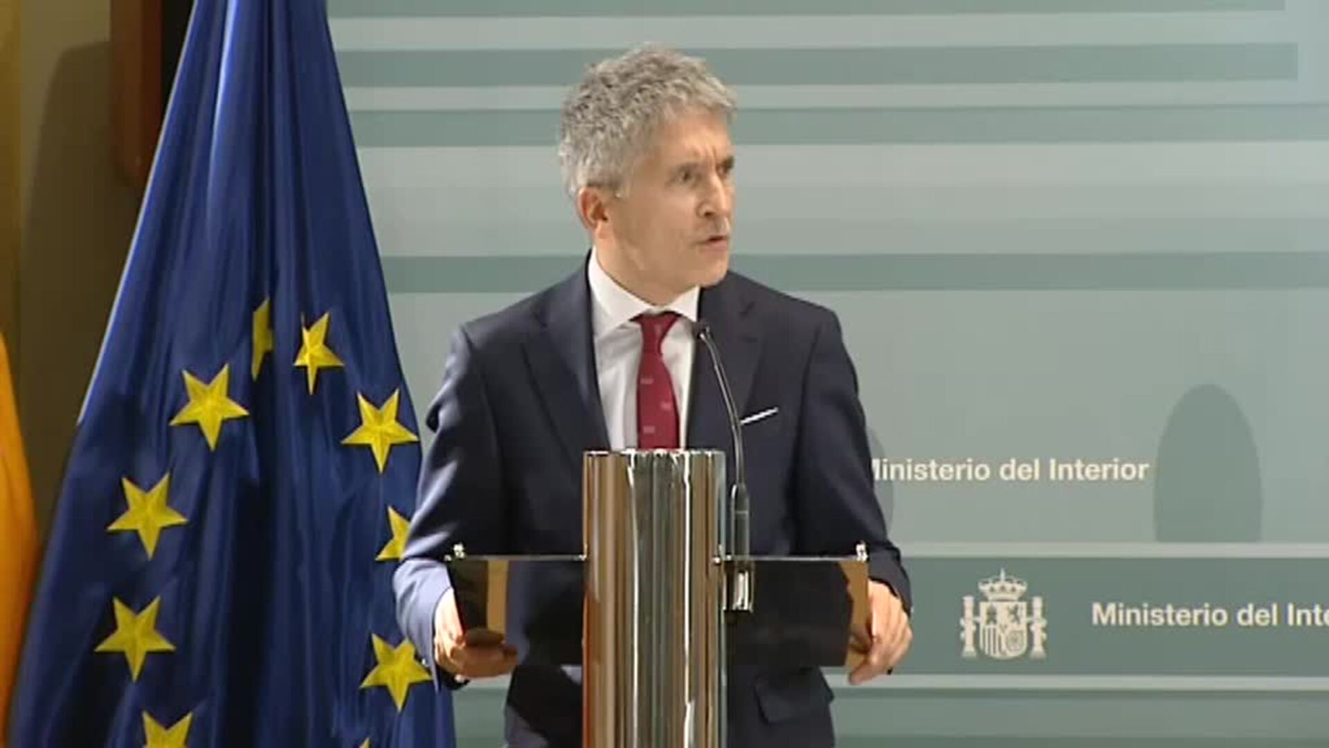 Fernando Grande-Marlaska toma posesión de su cartera de ministro de Interior