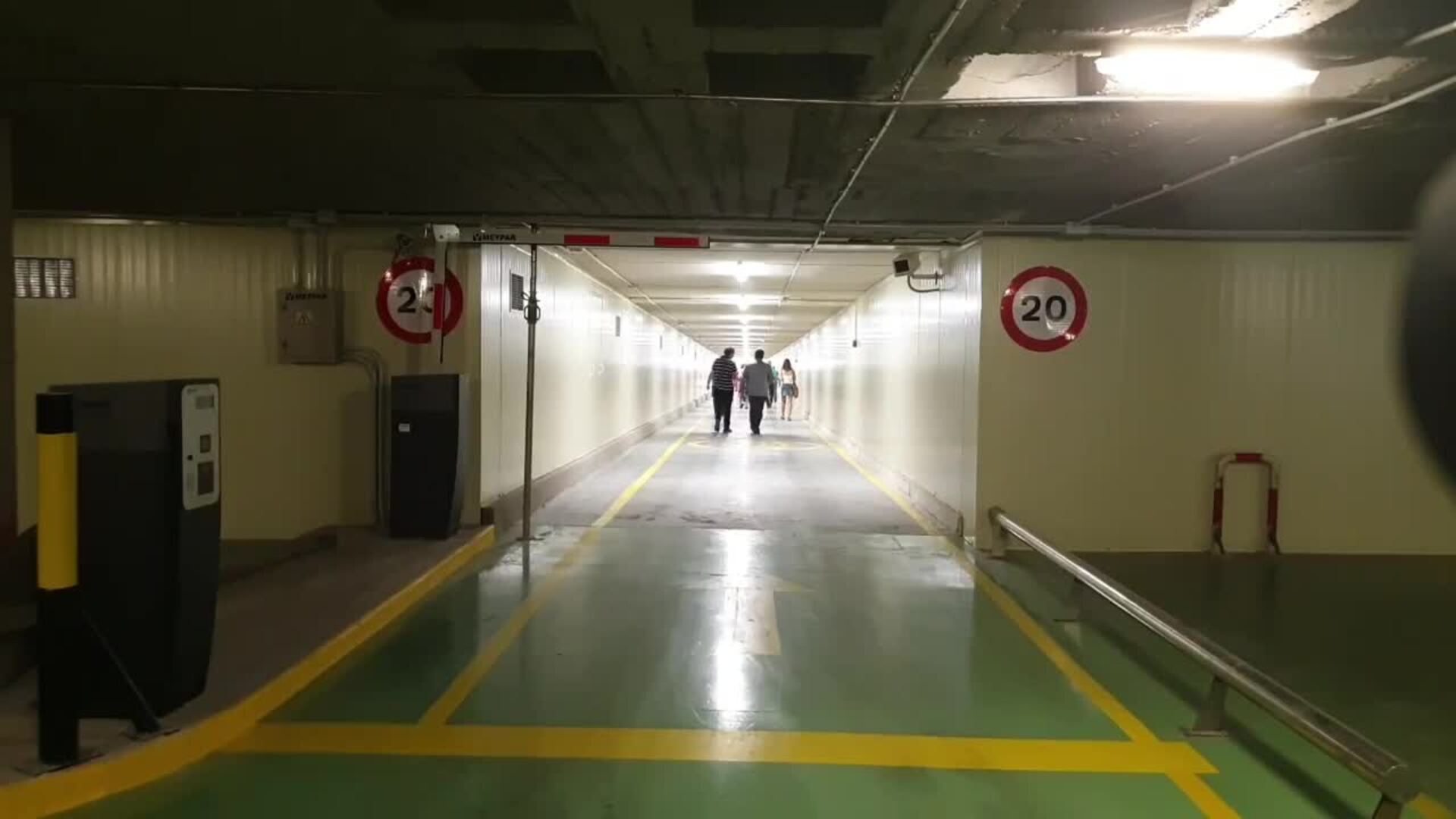 Reapertura del párking de la plaza Mayor de Valladolid