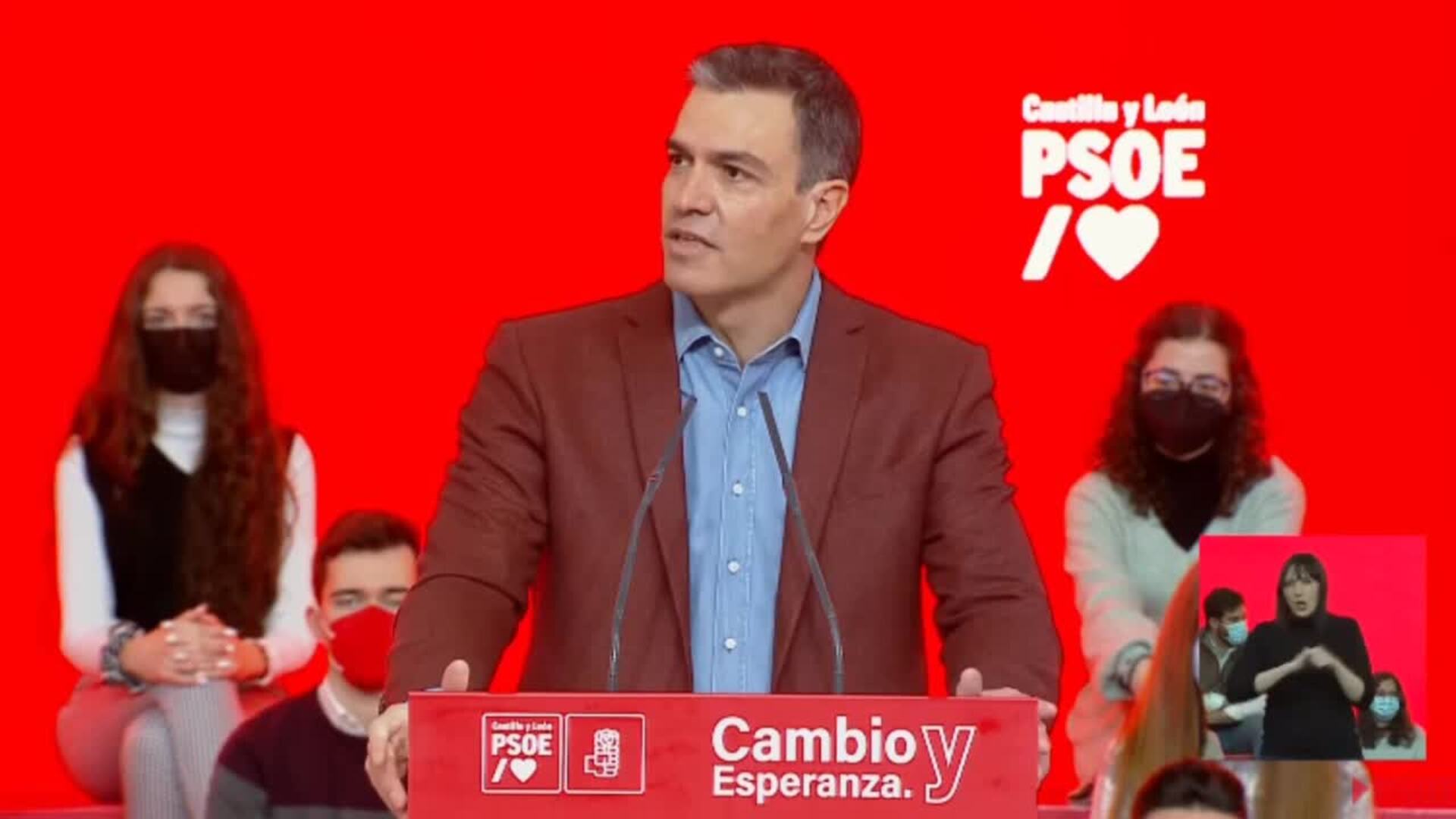 Sánchez reclama al PP que &quot;por una vez&quot; abandone la oposición &quot;destructiva&quot;