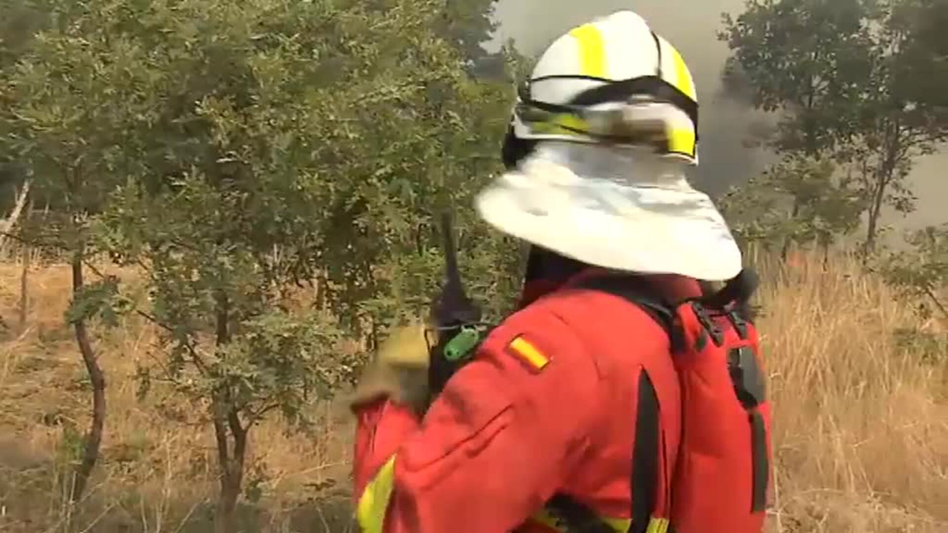 Tres incendios forestales devoran 850 hectáreas en tres municipios de Ourense