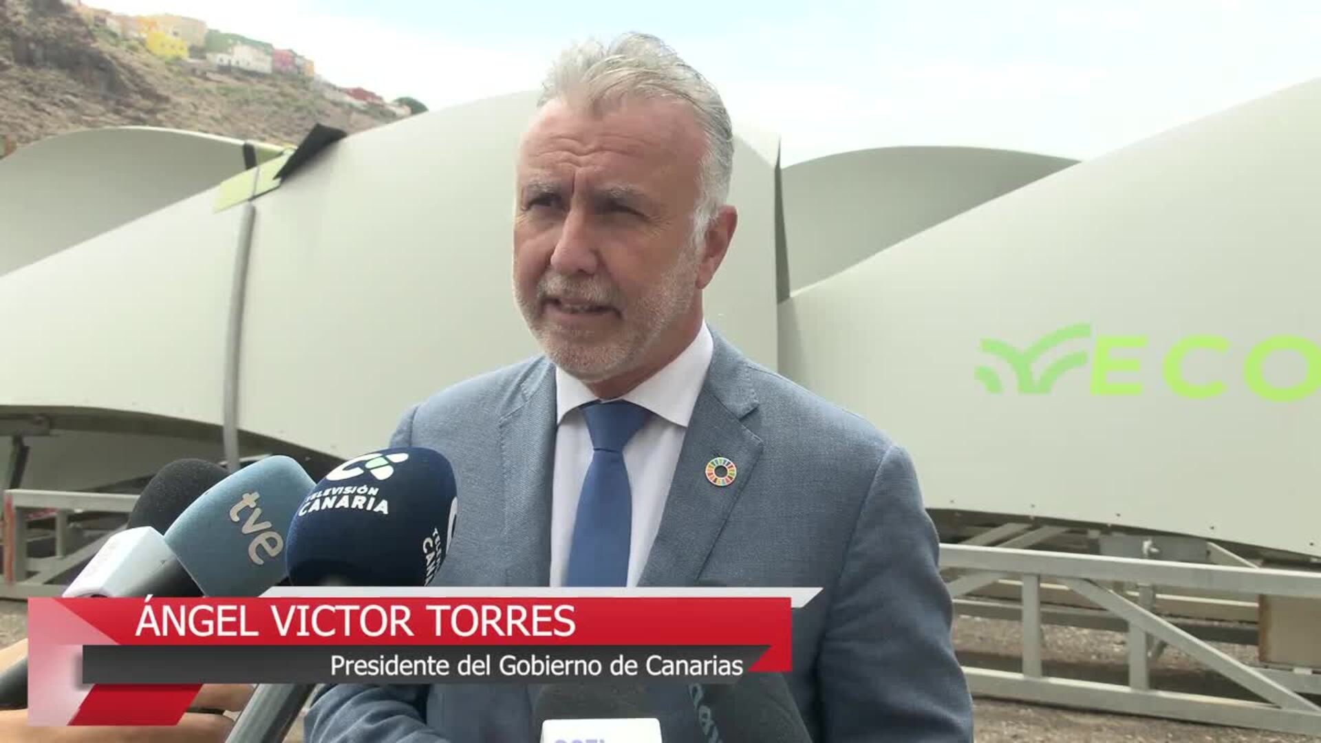 Ecoener culminará 5 parques eólicos en La Gomera y será primer exportador de energía verde