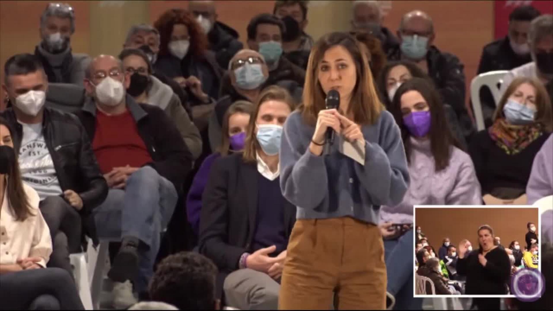 Belarra pide desoír al &quot;partido de la guerra&quot; sobre Ucrania