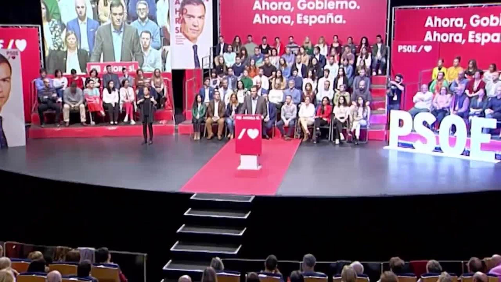 Sánchez apela a los indecisos para hacer posible un Gobierno fuerte
