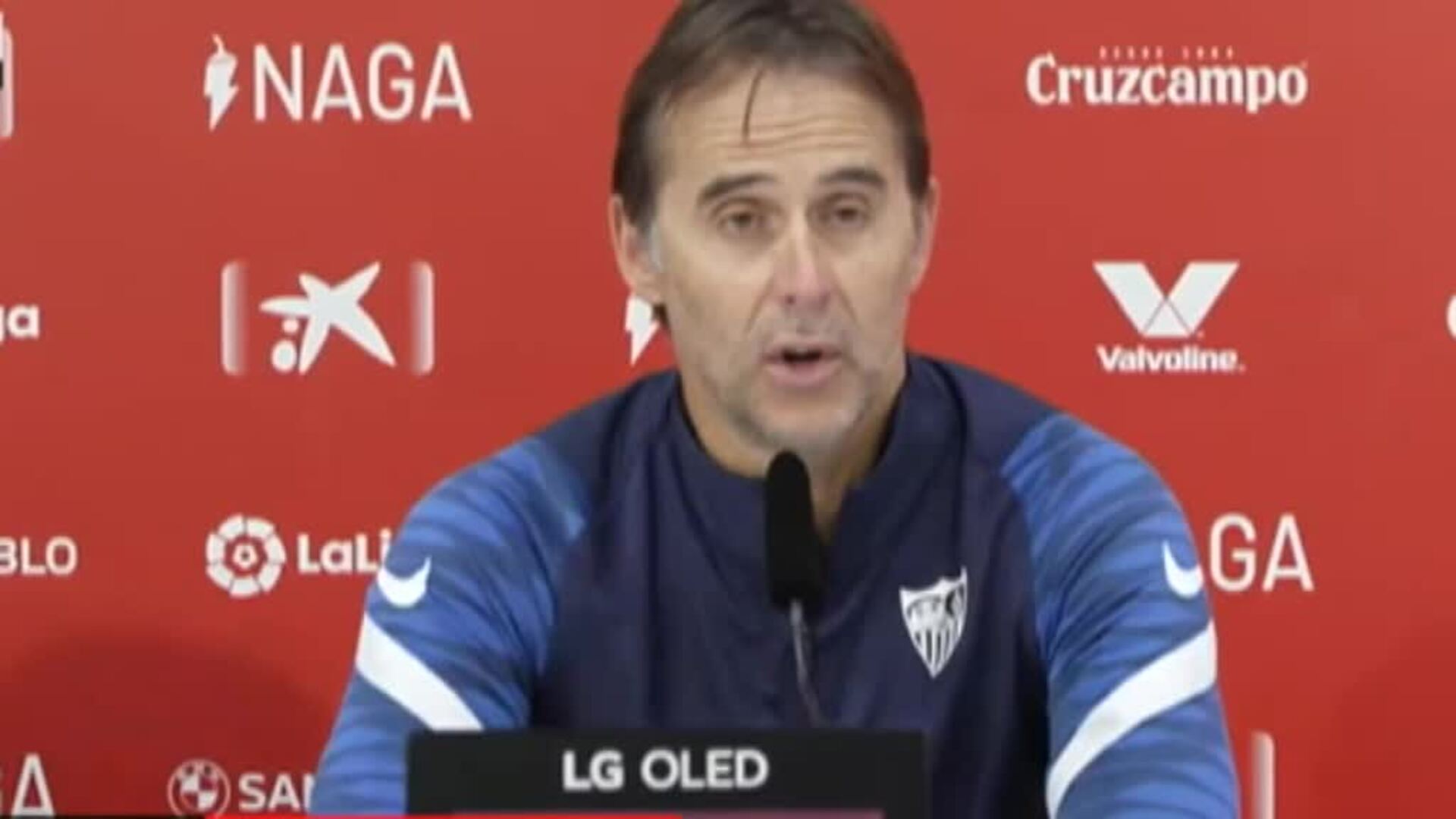 Julen Lopetegui: &quot;Vamos al Bernabéu con la ambición de sumar los tres puntos&quot;