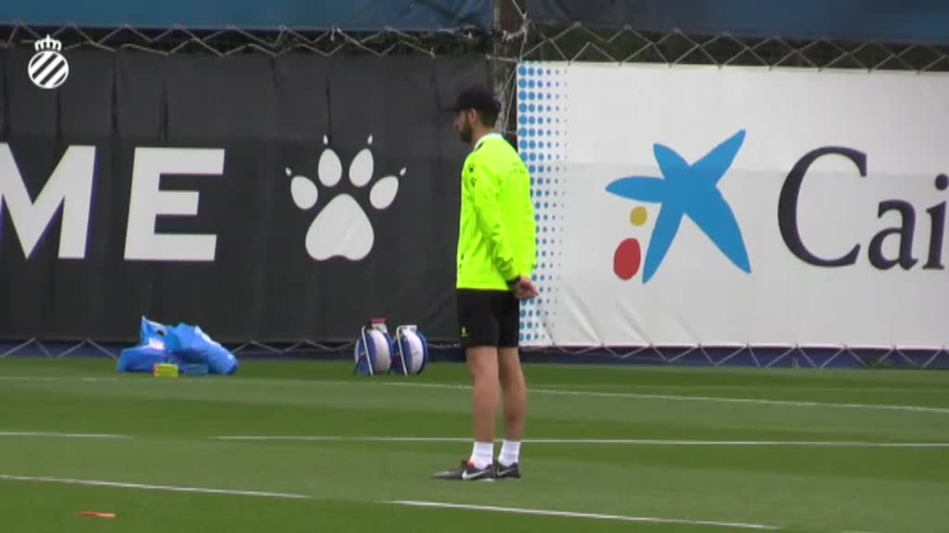 Pablo Machín ya dirige al Espanyol