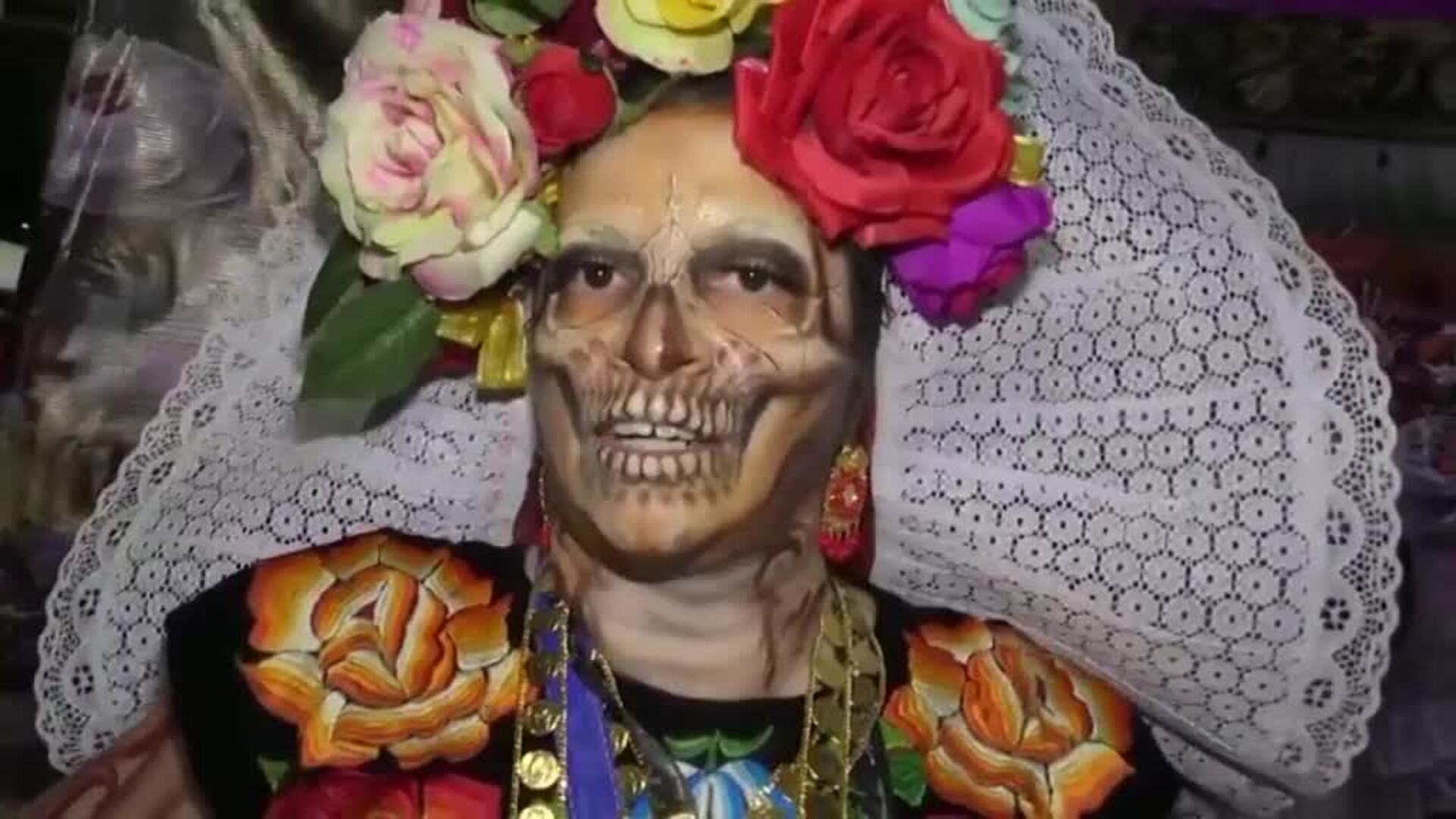 Celebración MuÃ±eca De DÃa De Muertos Catrina Mexicana Las MuÃ±eca