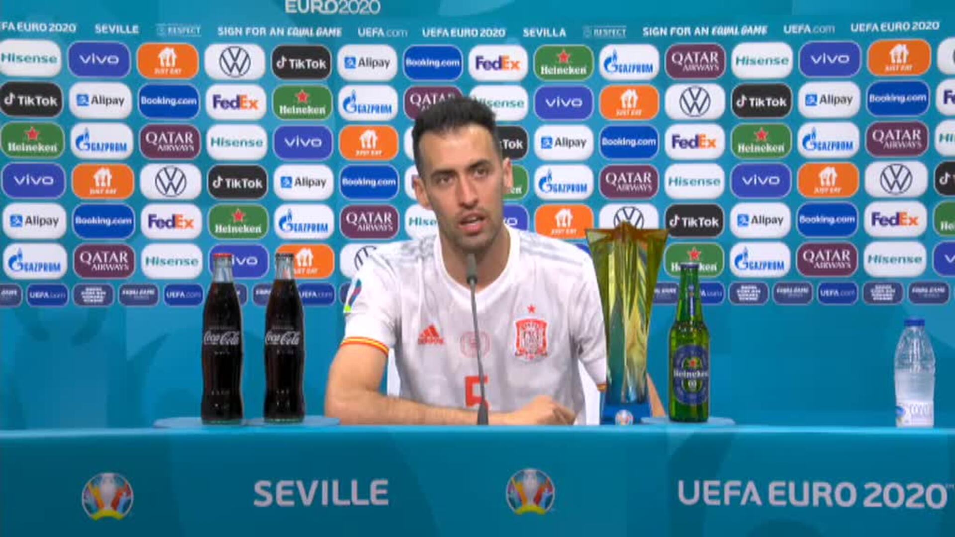 Busquets: &quot;El equipo ha dado ese plus que necesitaba y ha sido un partido muy bueno&quot;