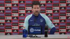 Simeone: «Me gustaría juntarme con Ancelotti para aprender»