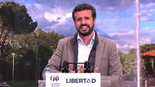 Casado abre la puerta del PP a «los votantes madrileños de Leguina, Felipe y Rubalcaba»