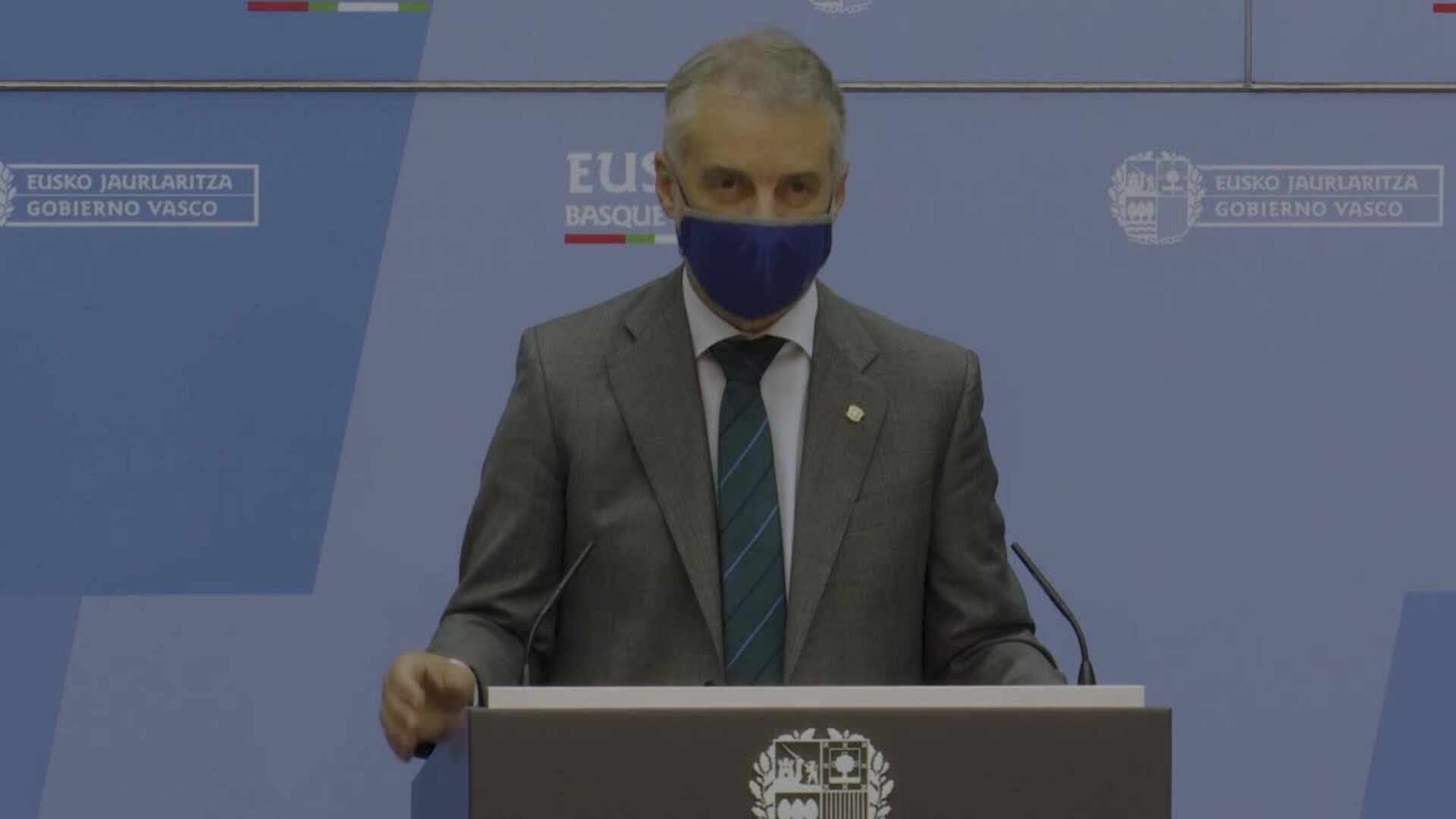 Urkullu anuncia el fin de la Emergencia Sanitaria por el Covid-19