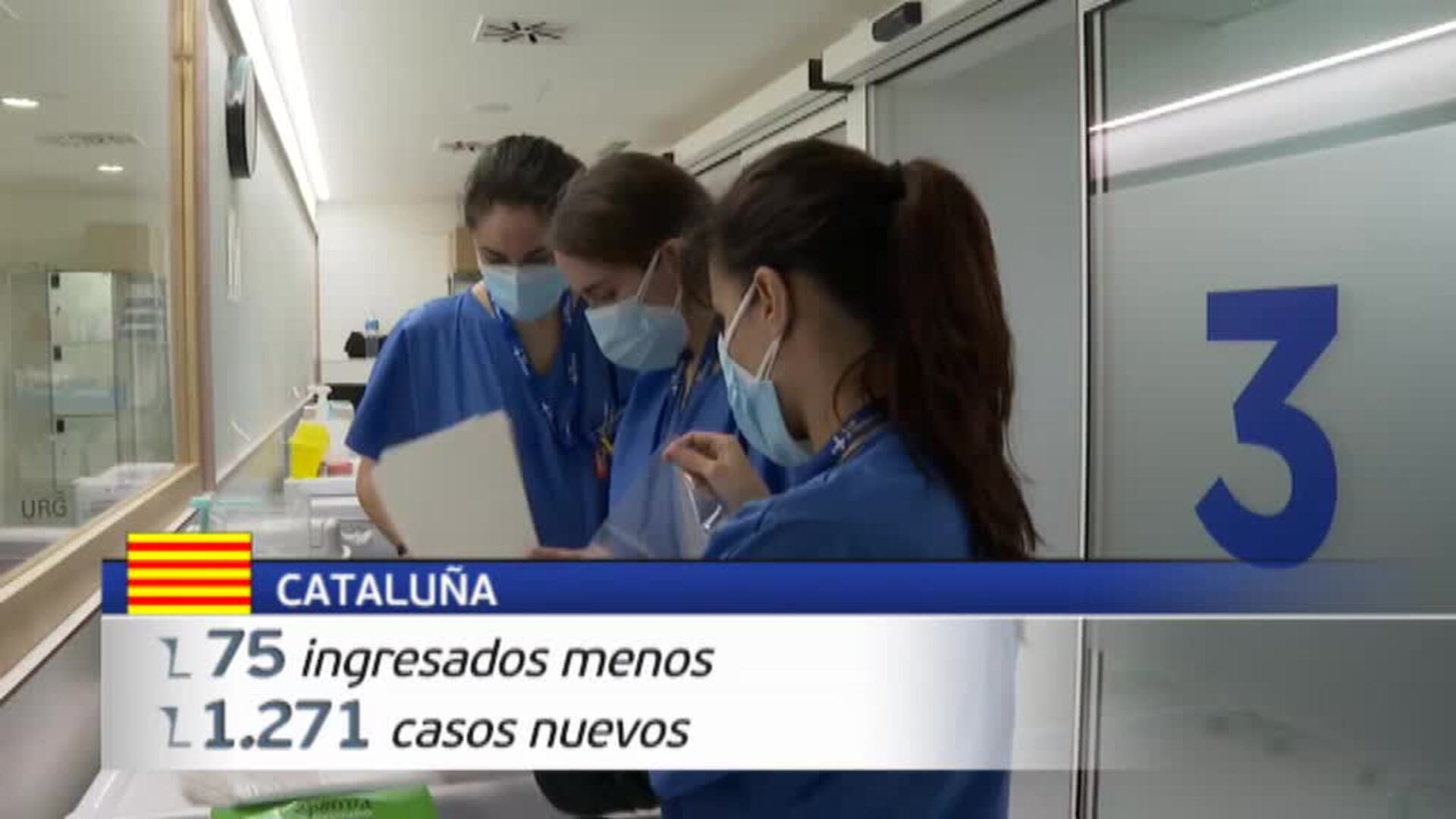El ritmo de descenso en los contagios se ralentiza, aunque la curva sigue siendo desecendente
