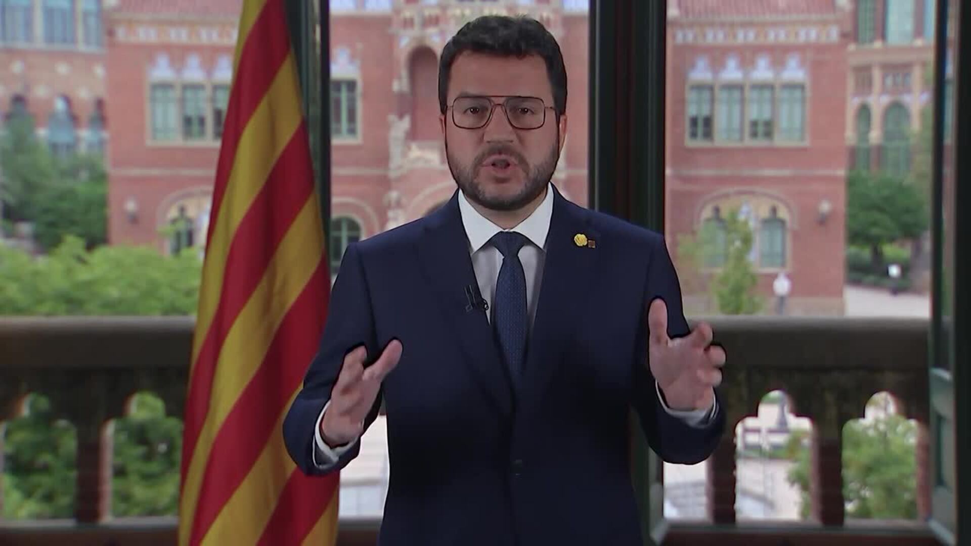 Aragonès pide unidad para la mesa de diálogo y ve &quot;irrenunciable&quot; el referéndum