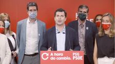 Gonzalo Caballero arrastra al PSOE en su debut y será tercera fuerza