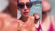 Tamara Gorro disfruta Ibiza con sus abuelos un día más