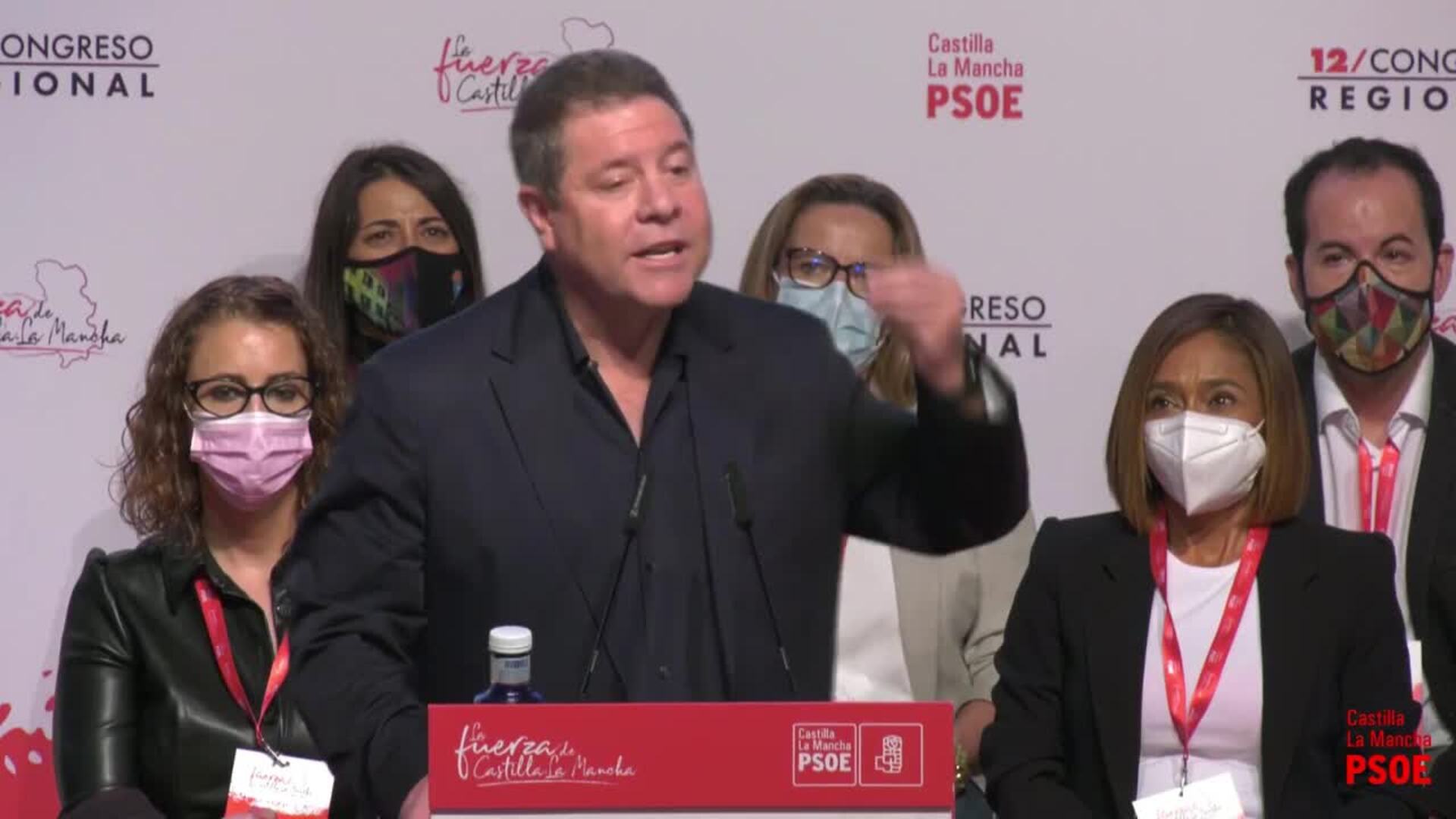 Page estrena reforzado mandato en PSOE poniendo por delante a CLM ante al partido