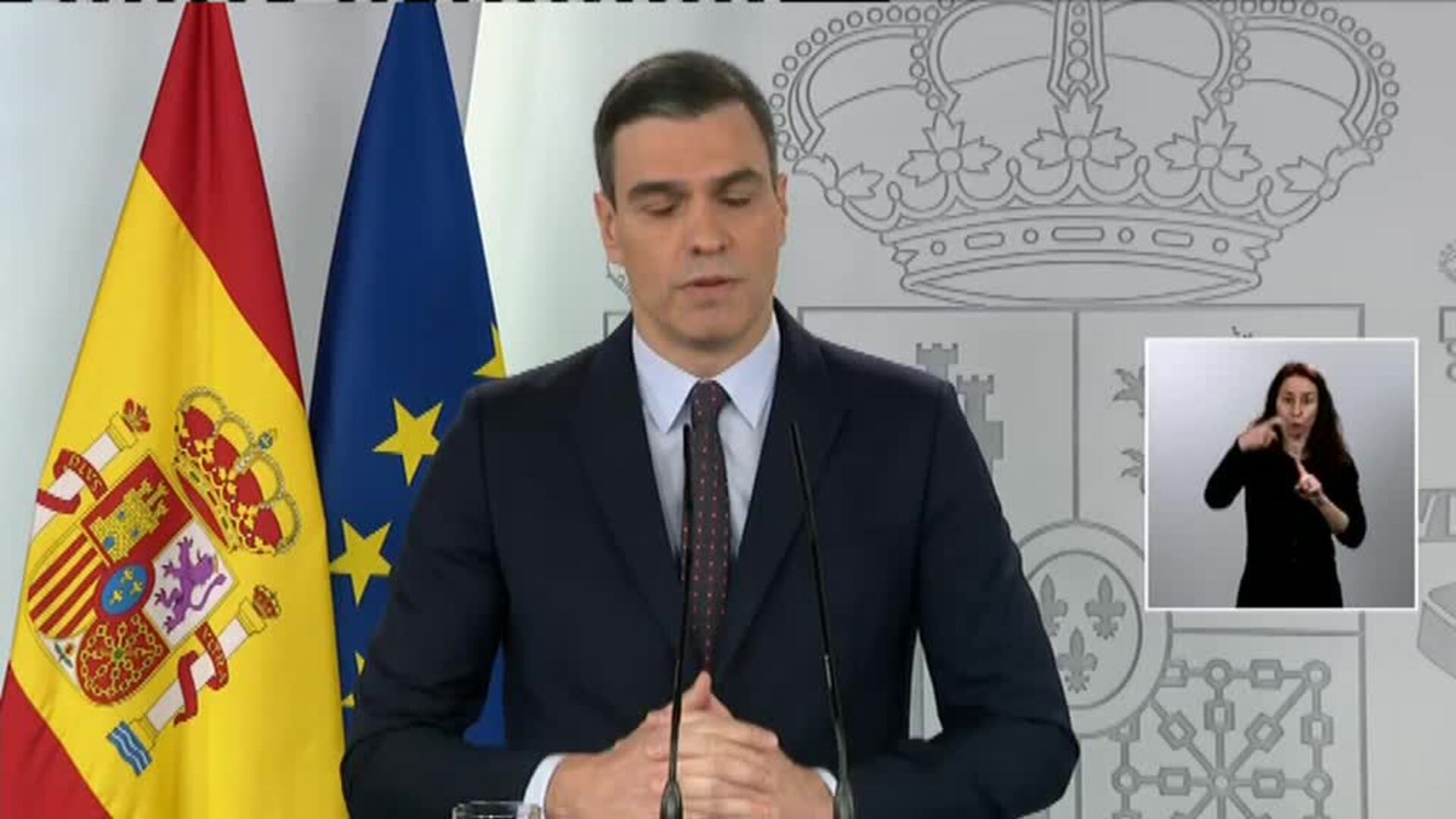 Sánchez anuncia que a partir del 27 de abril se permitirán salidas limitadas para los niños