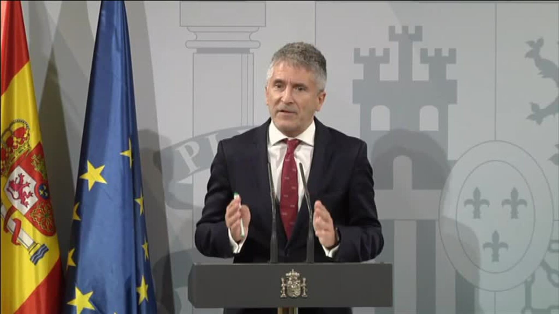 Marlaska en Barcelona: &quot;Sí, hay proporcionalidad&quot;