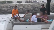Leo Messi y Luis Suárez apuran sus vacaciones en Ibiza