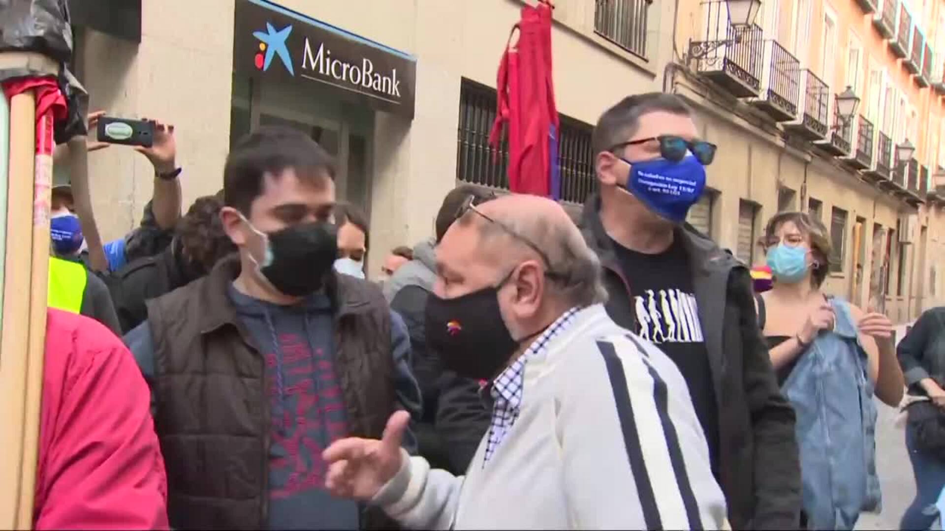 Manifestación por la sanidad en Madrid termina con un miembro de CGT detenido
