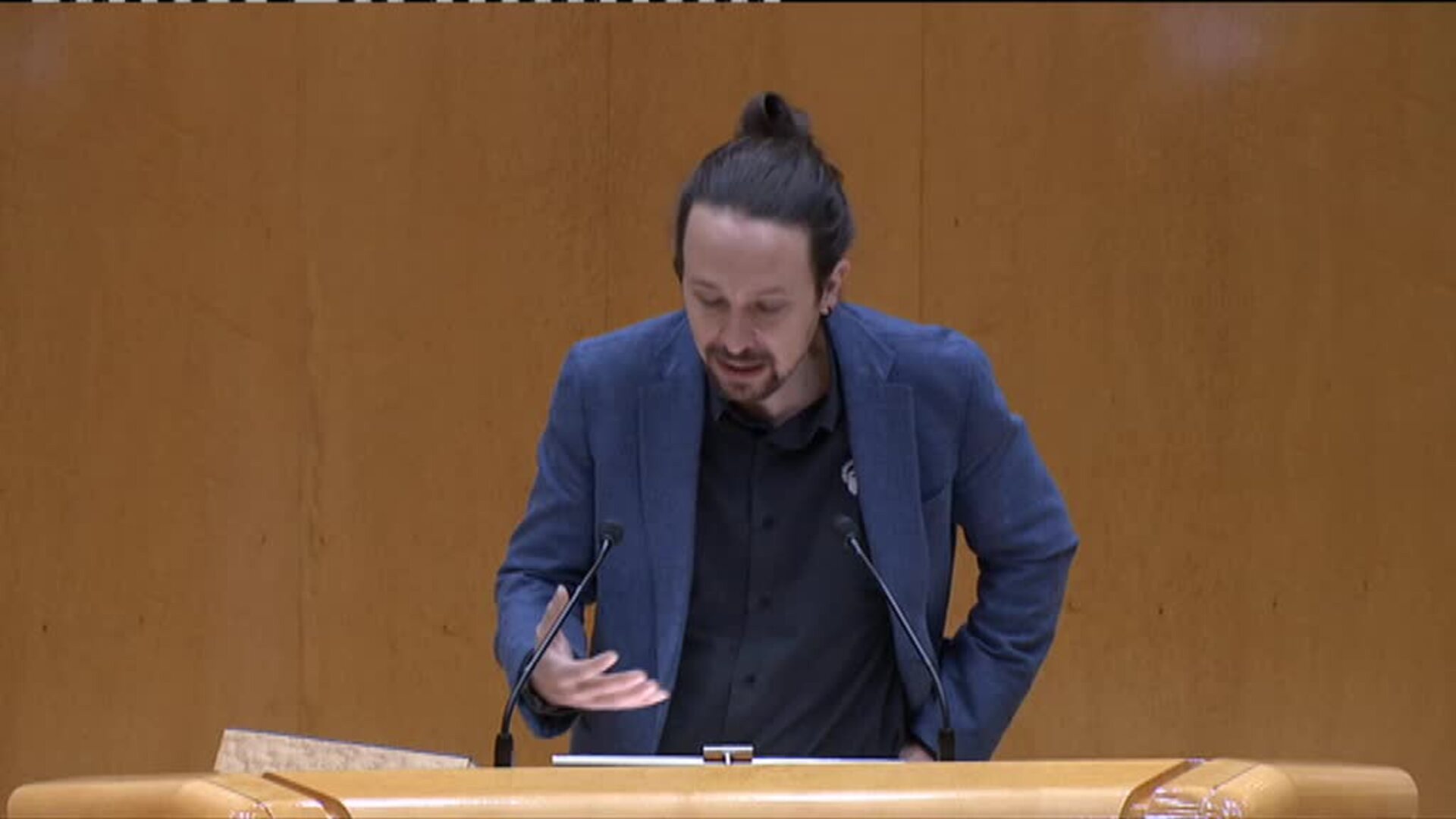 Iglesias: &quot;Hay quien plantea una suerte de independencia de Madrid para no cumplir las leyes&quot;