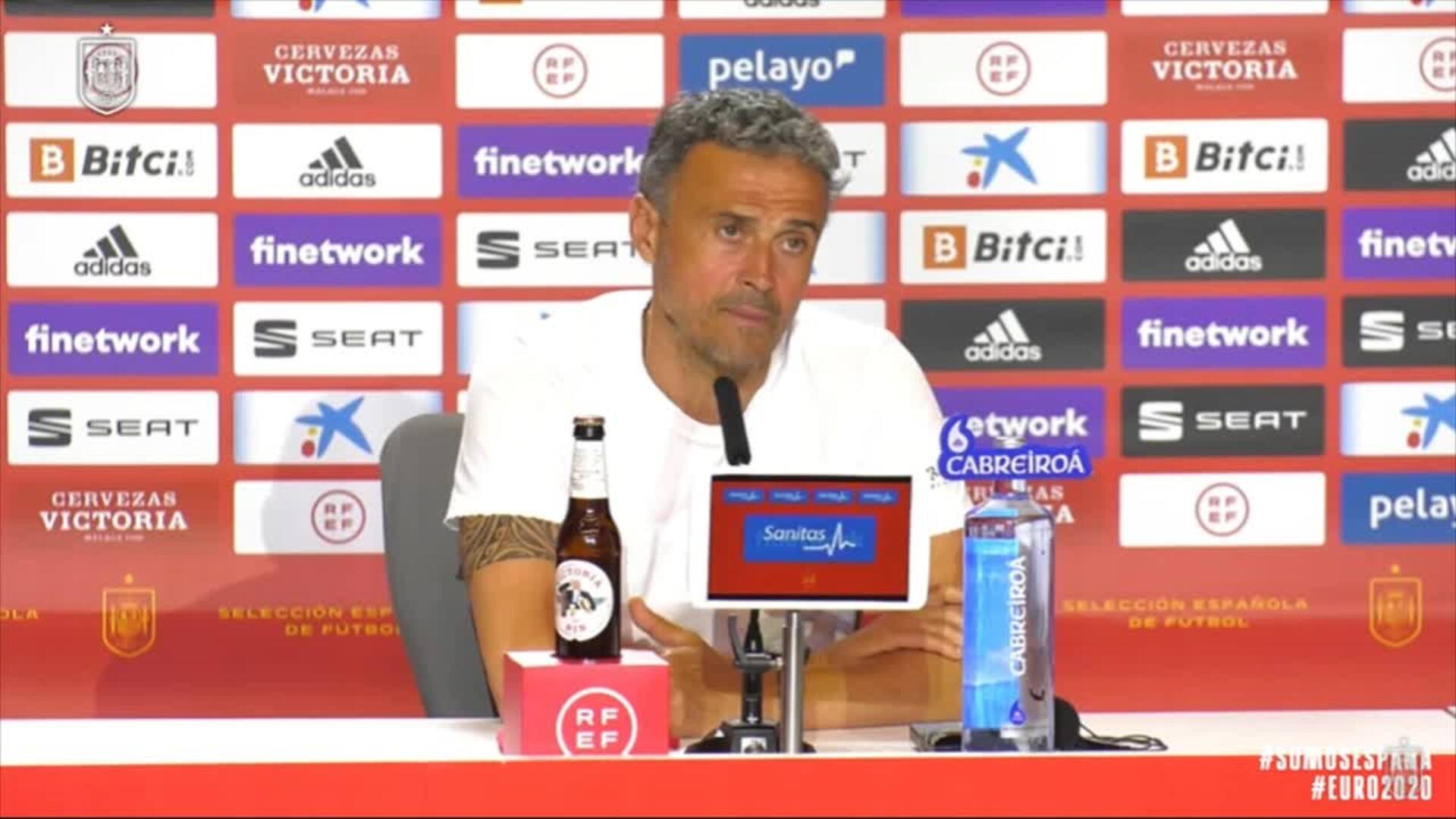 Luis Enrique: &quot;Cada uno puede decidir si es optimista, yo lo soy&quot;