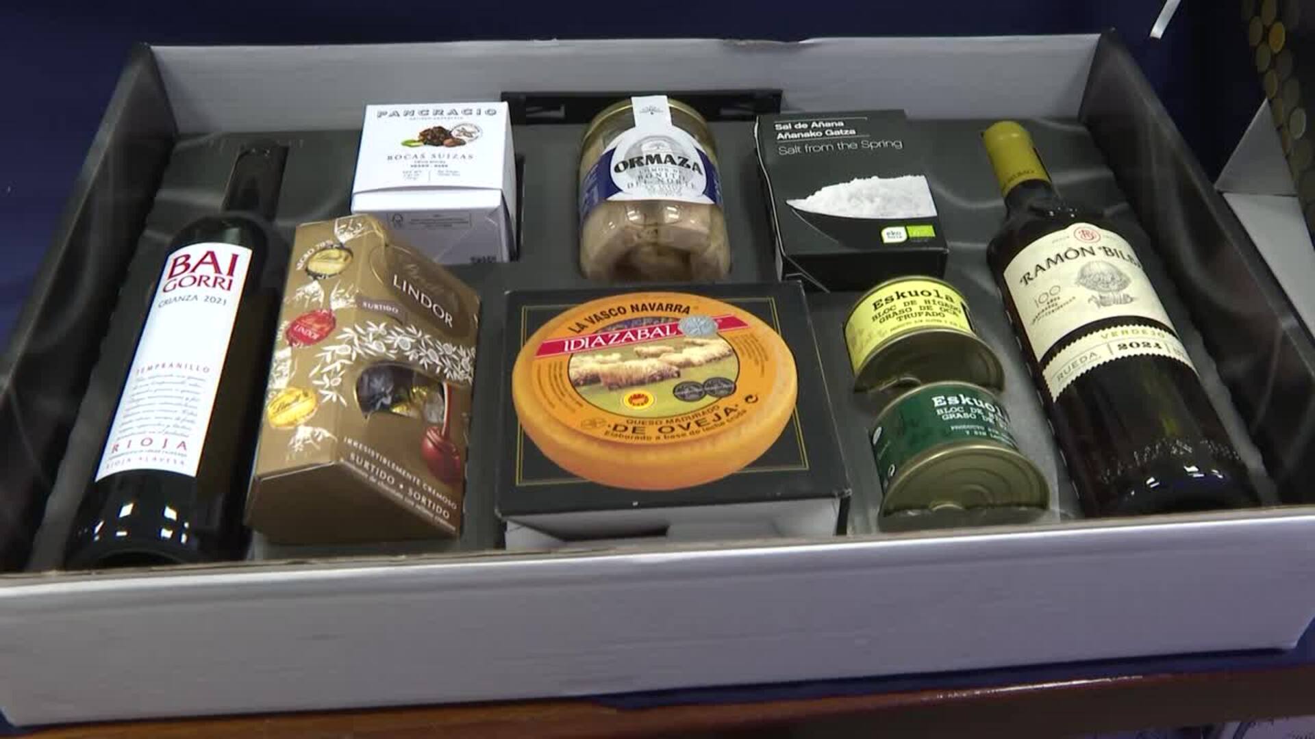 Las cestas de navidad demandan cada año más personalización y productos locales