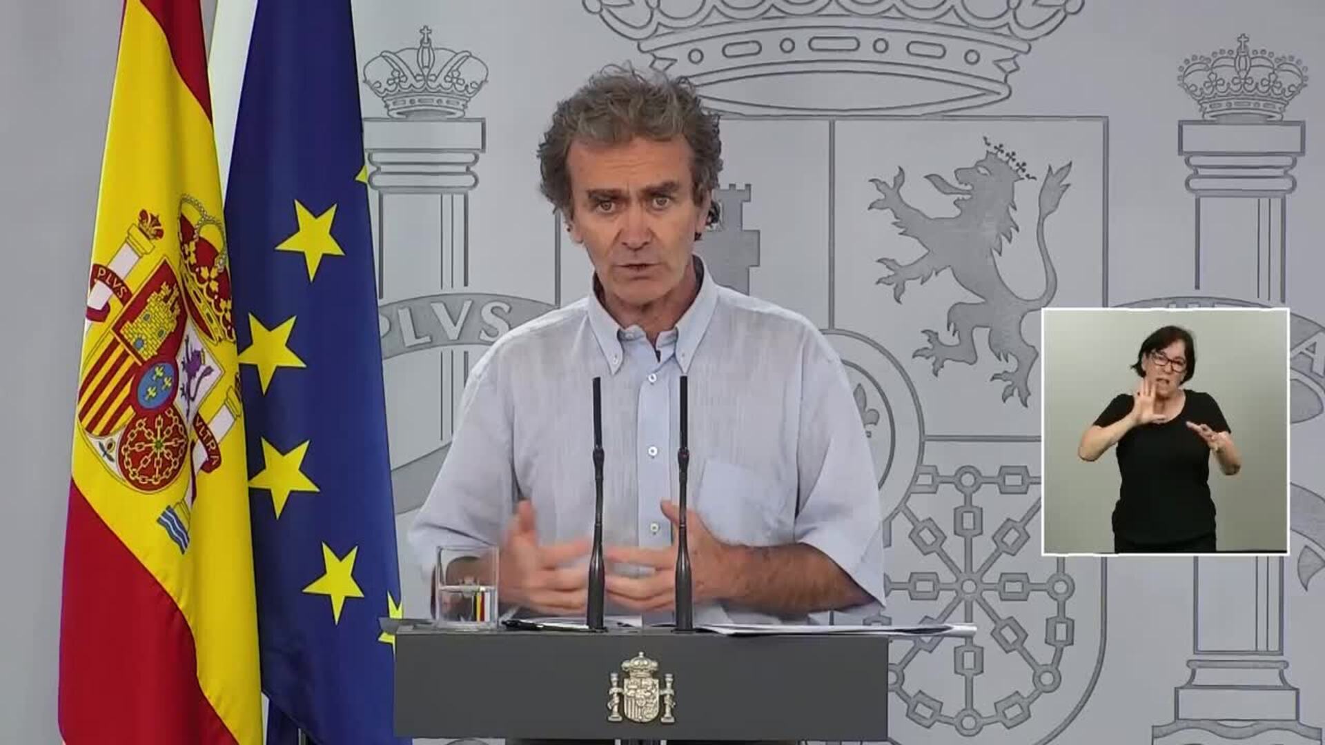 Simón informa sobre los últimos datos de contagios y test PCR