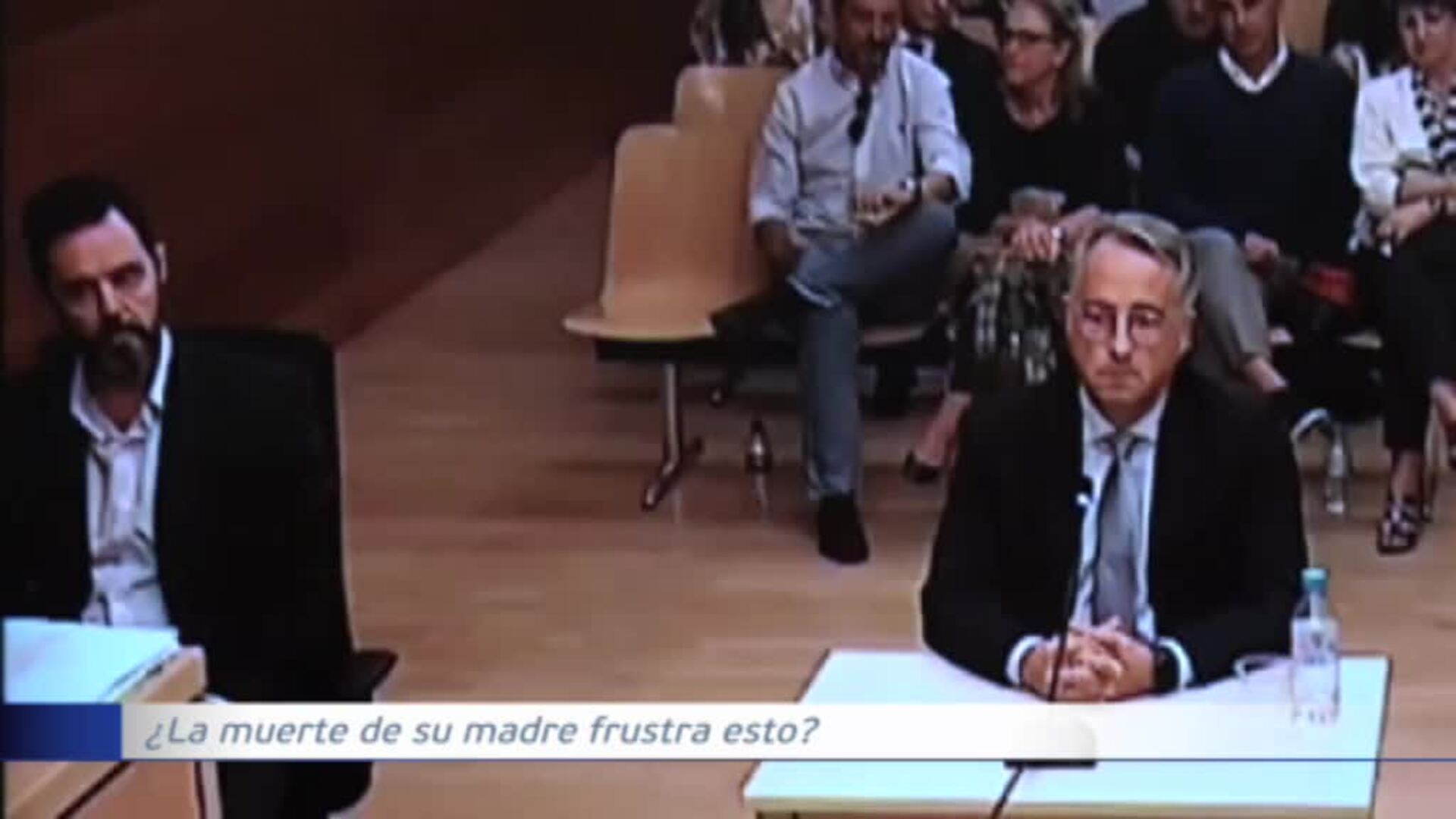 El yerno de la viuda de la CAM rechaza su derecho a la última palabra en el juicio