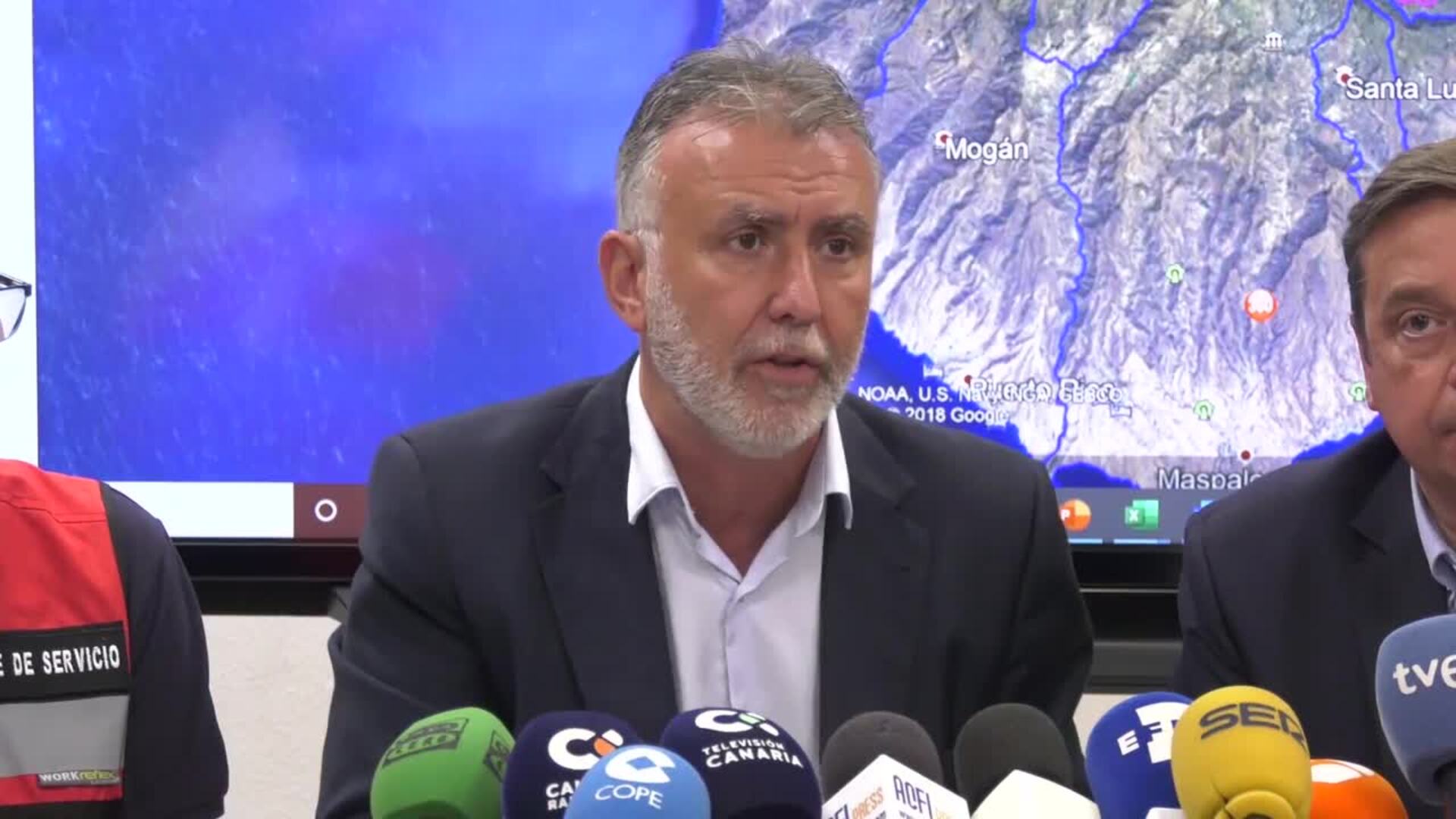 El fuego de Gran Canaria afecta a un perímetro de 60 km