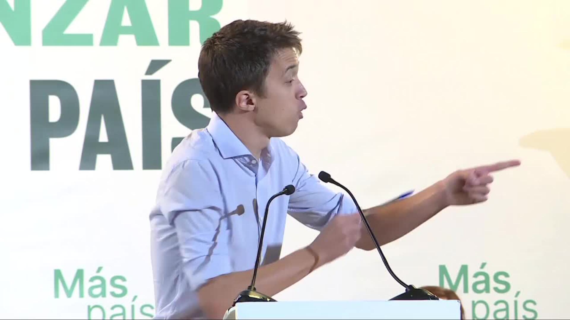 Errejón: &quot;No se puede despreciar el voto&quot;