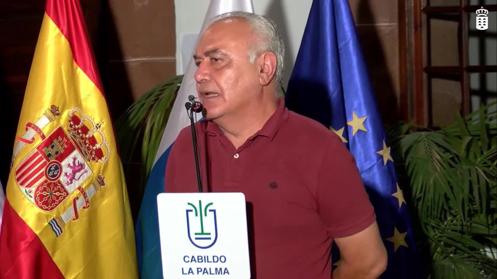 Director del Pevolca explica la situación de los últimos evacuados