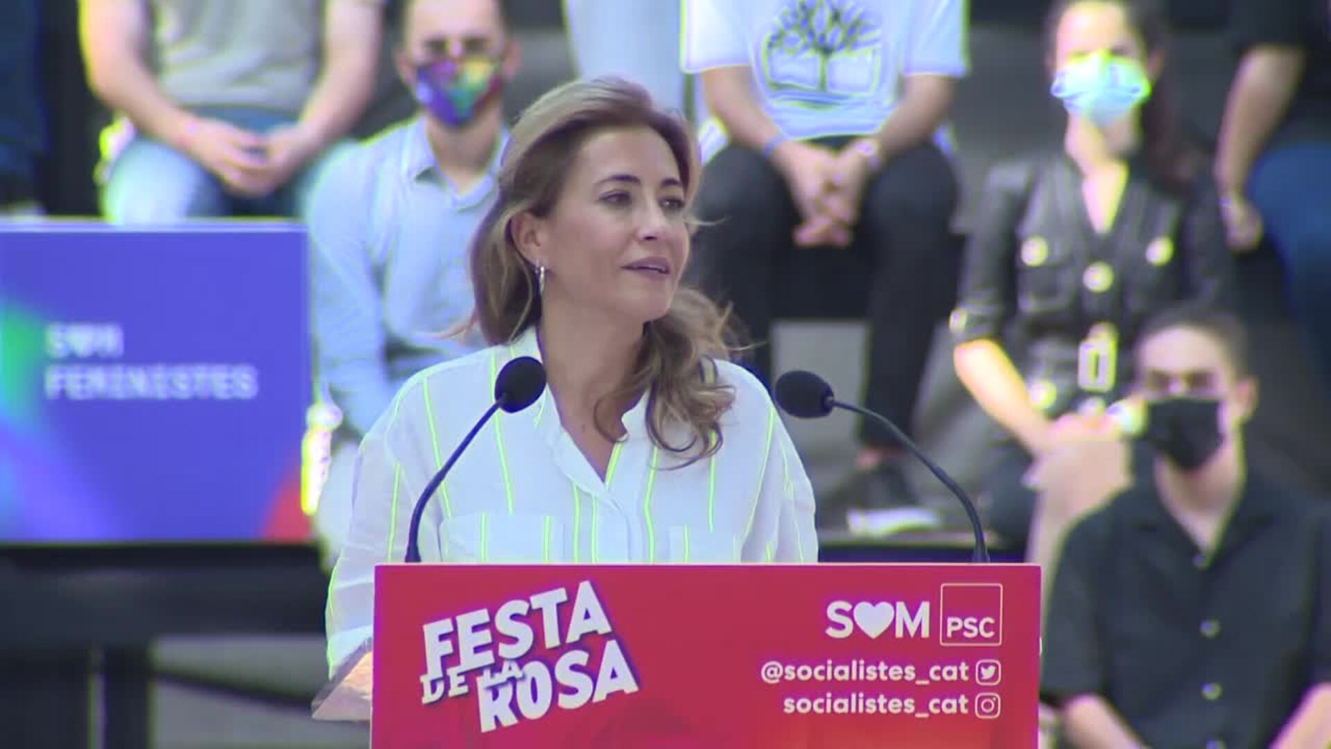 Raquel Sánchez a los damnificados de la erupción en La Palma: &quot;No vamos a permitir que queden atrás&quot;