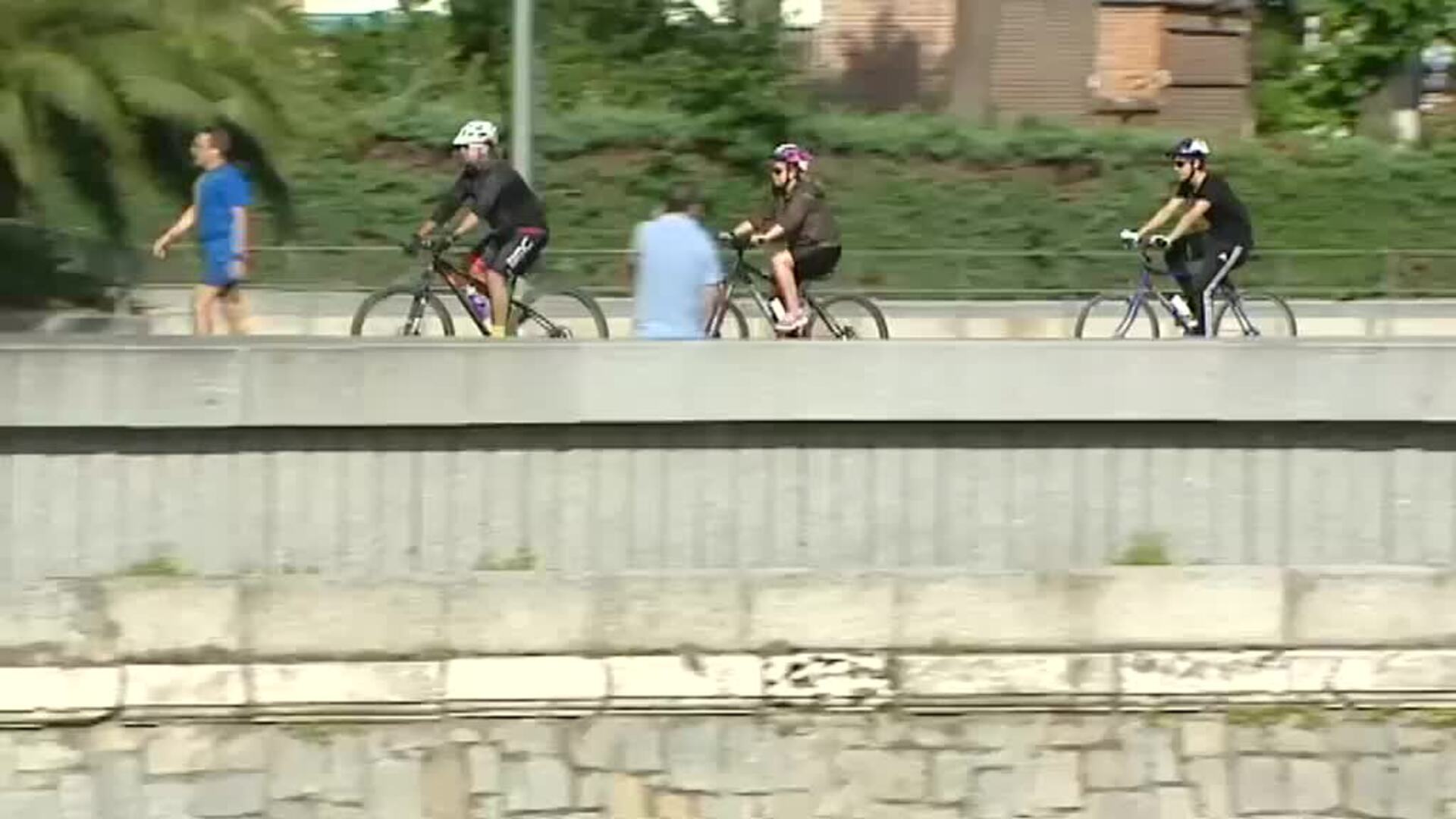 La &quot;nueva normalidad&quot; se mueve en bicicleta