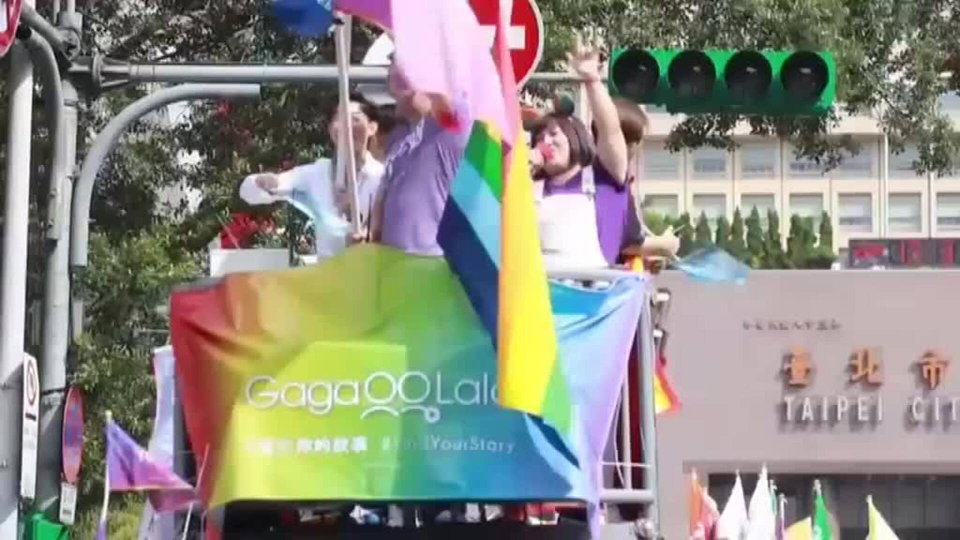 Taiwán celebra el día del Orgullo Gay más grande de Asia