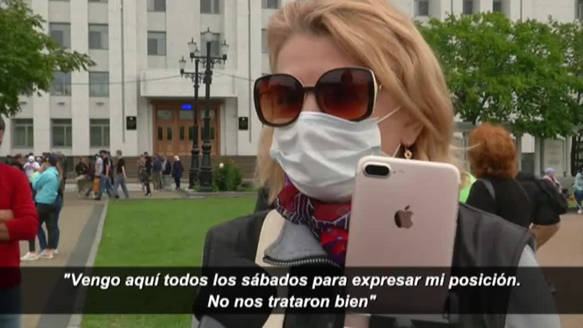 Miles de personas protestan contra Vladimir Putin en Rusia