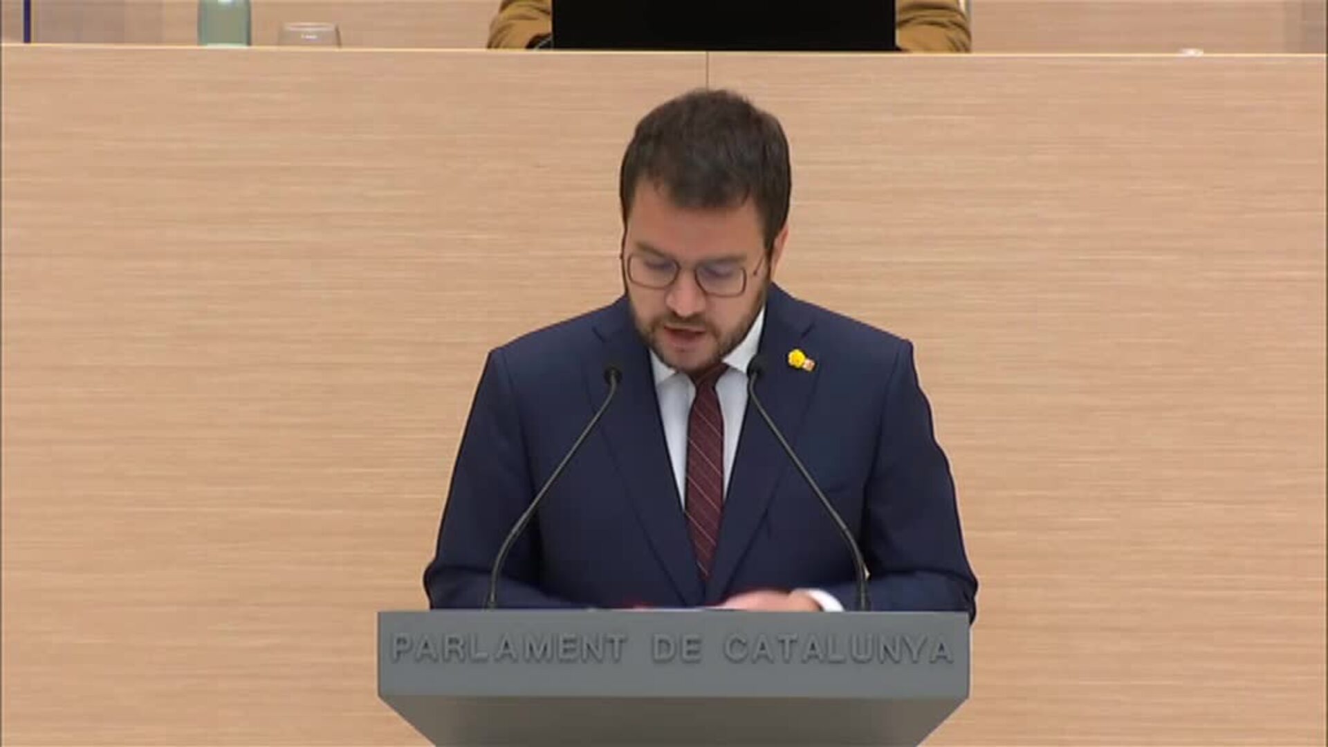 Aragonés: &quot;Con el acuerdo con la CUP, ponemos la primera piedra de la Generalitat republicana&quot;