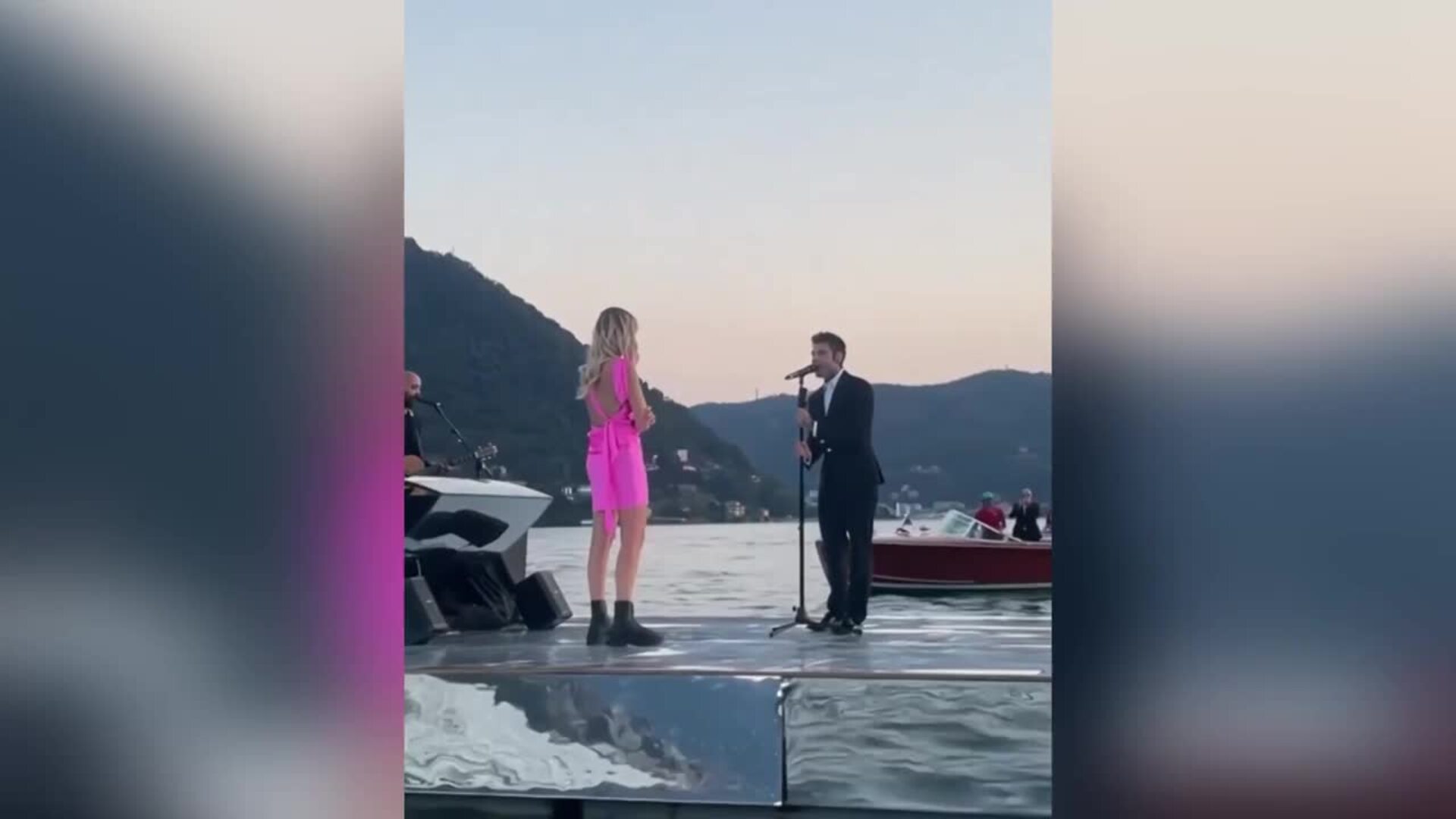 Chiara y Fedez viven su aniversario de boda más romántico