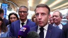 Macron alerta contra la amenaza de "desinformación" rusa sobre los Juegos