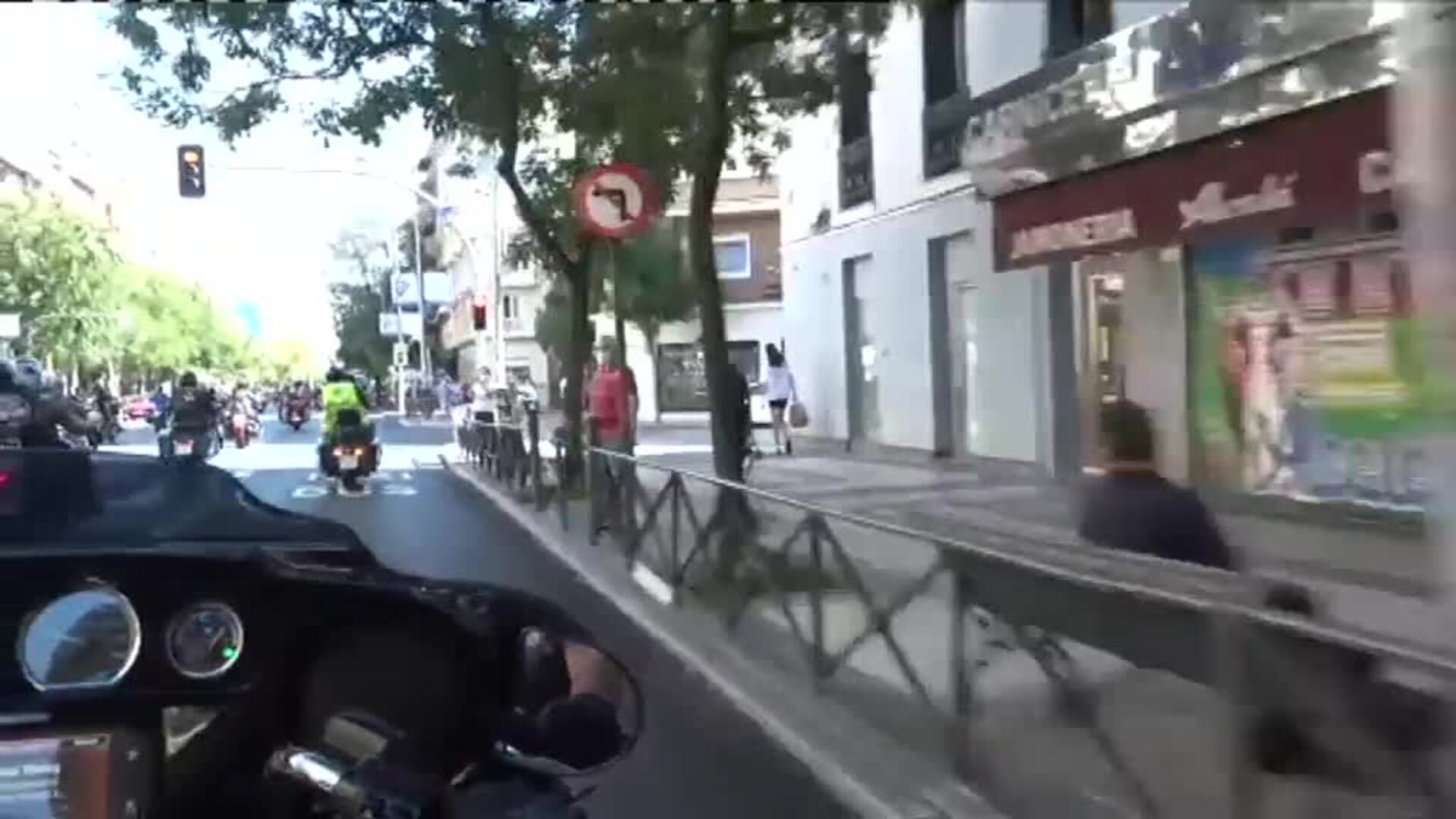 Los amantes de las Harley Davidson invaden Madrid