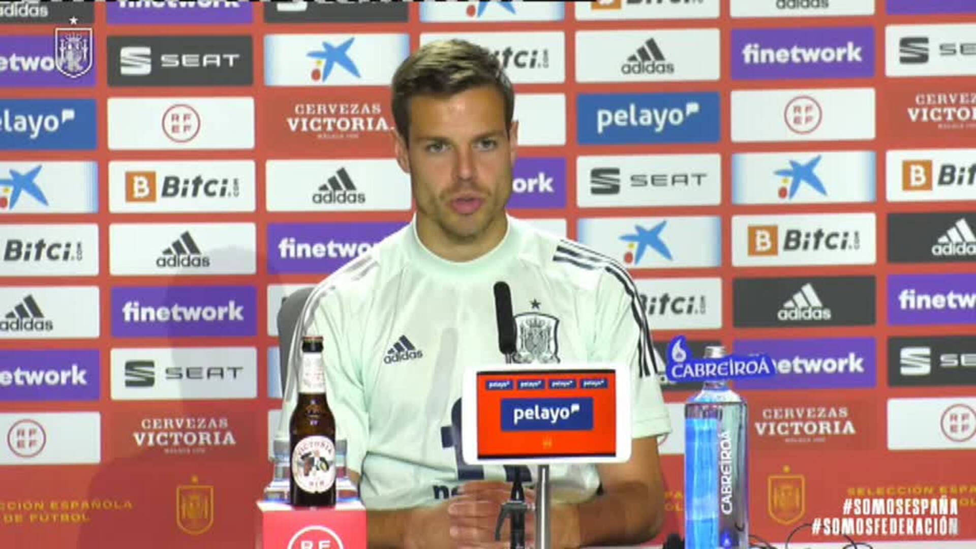Azpilicueta: &quot;El liderazgo de Sergio lo tenemos que suplir con los 24 que estamos aquí&quot;
