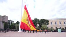 Almeida preside el izado de la bandera en Colón por la festividad de San Isidro