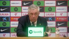 Ancelotti asegura que no castigó a Rodrygo: "No estaba a su nivel máximo"