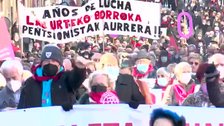 Movimiento de Pensionistas celebra sus "cuatro años de lucha" y asegura que "seguirán en las calles"